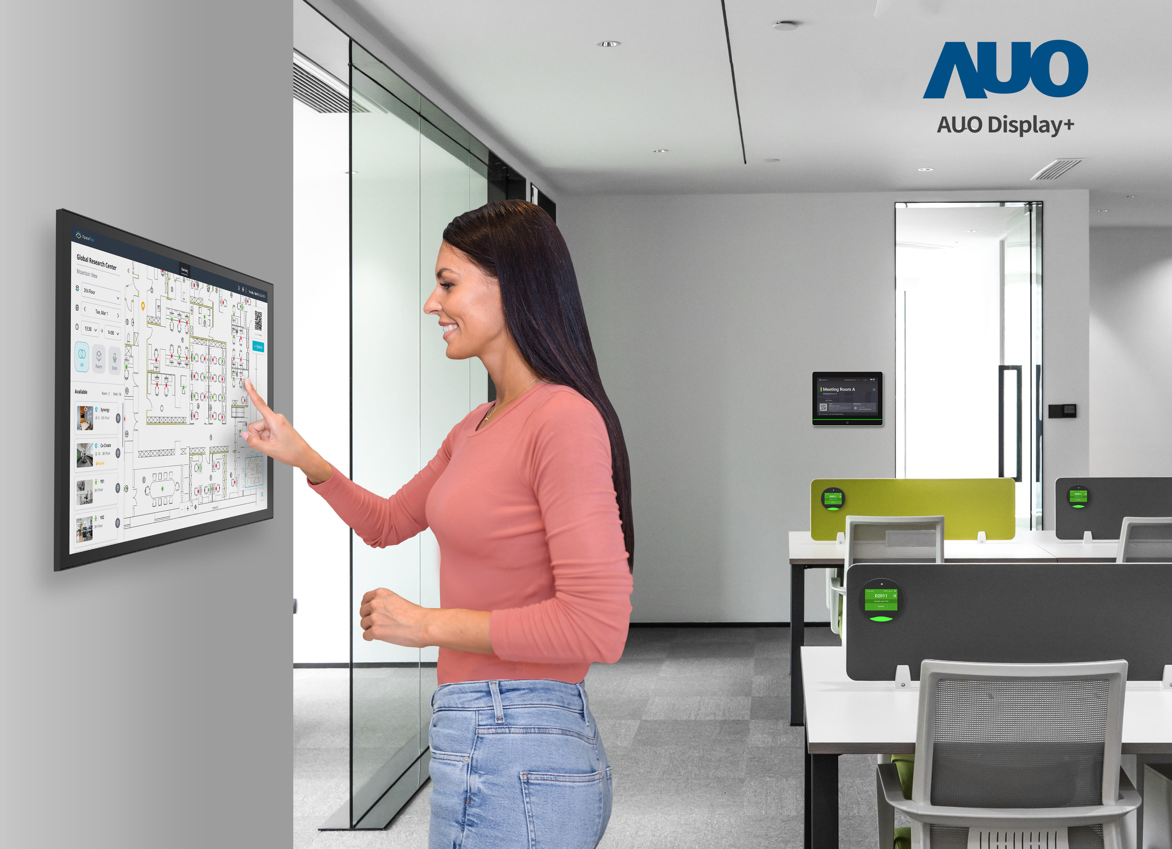 达擎会议空间管理解决方案可应用于空间预约和管理流程，将办公空间的查询、预约和保留等流程自动化，为用户提供更灵活、弹性的工作模式