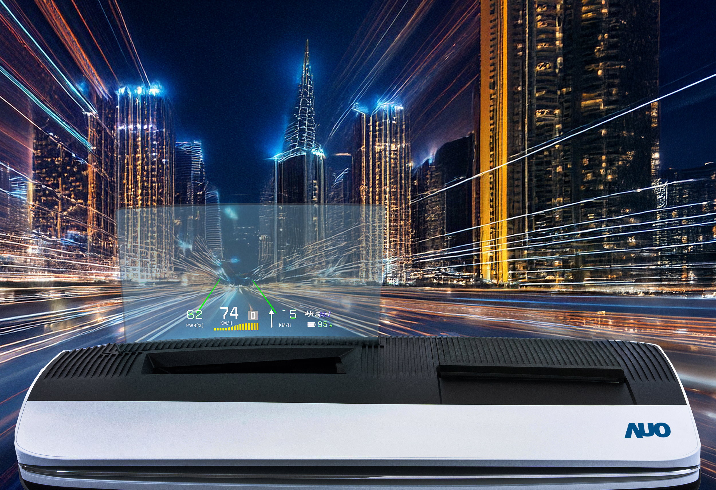 beats365推出13吋Micro LED抬头显示器，提供高入眼亮度、高色彩饱和度的显示质量，在阳光下或黑暗中都清晰可见，并利用Micro LED模块体积小的优势，解决车用空间有限的痛点