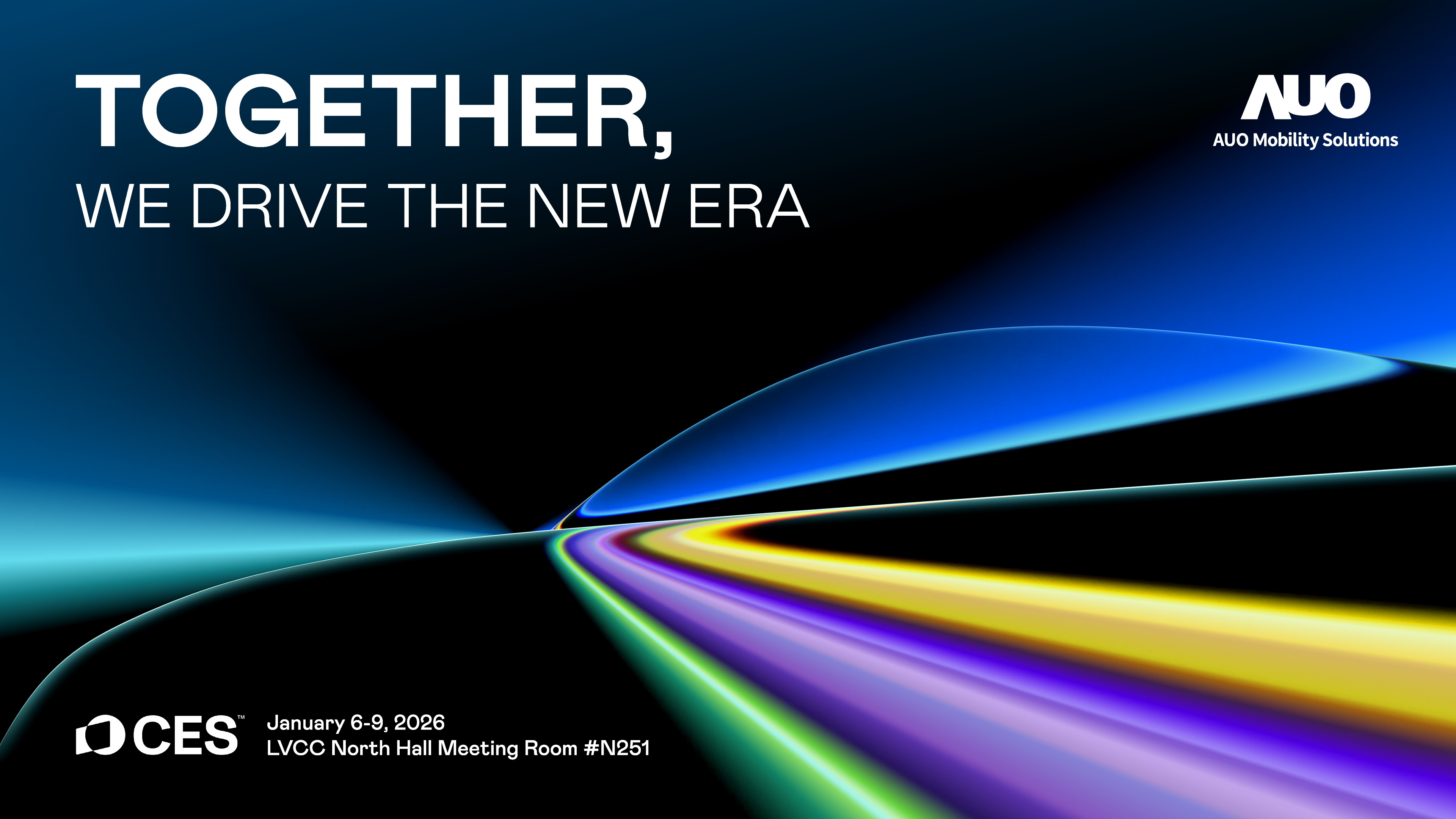 beats365宣布将以旗下新成立的子公司〝beats365智慧移动AUO Mobility Solutions〞首亮相CES 2026，大秀其在智能座舱解决方案的创新整合实力