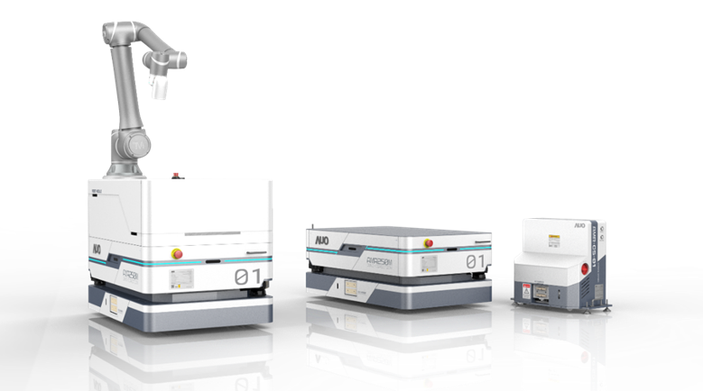 友達數位開發的自主式移動機器人（AMR250M），搭配全向輪並結合AI演算法、2D LiDAR、3D攝影機等技術，協助客戶實現產線全自動化